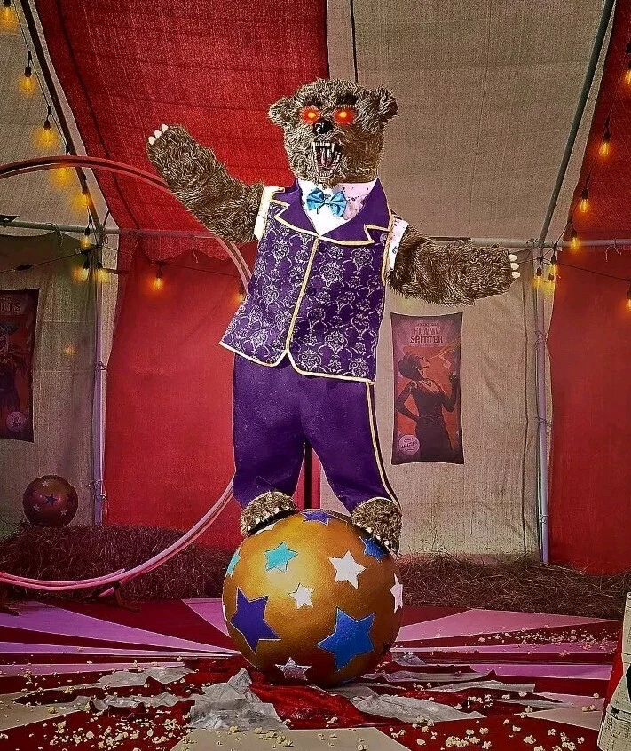 Figura animada Spirit Barnaby Bear coleccionable Animatronic G2U Foto 1 de 2