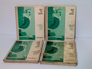 Lot of 4: Cincinnati Manuals for 10" Universal Hydraulic Grinding Machines - Picture 1 of 11