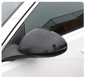2X Carbon Fiber Mirror Cover Cap for 2022-2025 Mercedes Benz EQE EQS V297 V295 - Picture 1 of 7