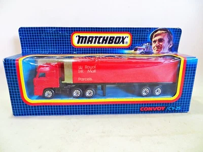 MATCHBOX CONVOY CY25 'DAF 3300 SPACE CAB ROYAL MAIL PARCELS TRAILER' MIB/BOXED - Image 1 of 4