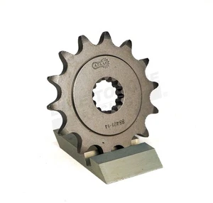 AFAM Steel 520 Pitch 14T Front Sprocket to fit Triumph Scrambler 400 X 2024-2025 - Picture 1 of 3