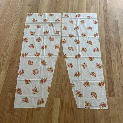 2 peças vintage 1980 American Greeting Corp. Tecido para bolo curto de morango novo em folha - Imagem 1 de 4