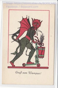 KÜNSTLERKARTE , GRUSS VOM KRAMPUS , B.K.W.I. 3048 - 1 , ca1910 - Picture 1 of 2