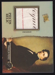 2023 Pieces of The Past Franklin Pierce Handwriting Relic Card #65 - Picture 1 of 2