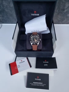 TUDOR Black Bay 58, 79030N, FULL SET Leder Braun, Automatik Ziffernblatt Schwarz - Bild 1 von 10