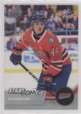 2021-22 Upper Deck CHL Stars Clear Cut Brett Harrison #321 - Image 1 of 2