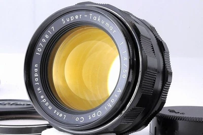 🎦8 element early [Exc+5] PENTAX SUPER TAKUMAR 50mm F1.4 M42 Lens JAPAN - Image 1 of 4