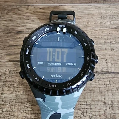 Suunto Core Black Outdoor Sports Watch with Altimeter & Compass Camo (See Desc.) - Image 1 of 4
