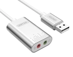 4894160024404 Karta dźwiękowa USB STEREO; Y-247A UNITEK - Zdjęcie 1 z 1