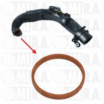 MI.R.A. Ladeluftschlauch-Dichtung Dichtring 16/3925G für RENAULT TWINGO II (CN0) - Bild 1 von 4