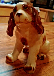 Vintage 5" Cocker Spaniel Figurine Made In Japan - Picture 1 of 3