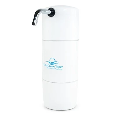 Eliminación de nitratos Crystal Quest | Sistema clásico de filtro de agua de encimera Foto 1 de 2