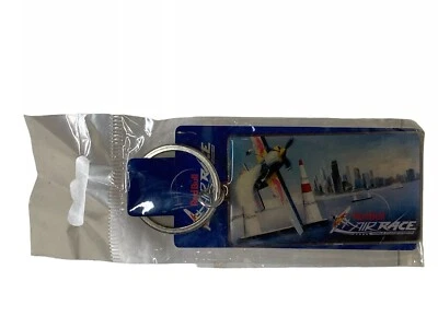 Red Bull Air Race Racing World Championship Metal Picture Key Chain Ring New Pro - Image 1 of 4