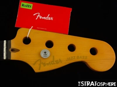 Fender American Ultra II Jazz BASS NECK, USA, Bass Guitar Modern D Shape Ebony - Image 1 of 4