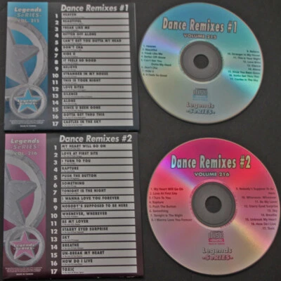 DANCE REMIXES KARAOKE VOL 215+216 NUEVAS LEYENDAS 2 CDG HERMOSO, RESPIRA EN PLÁSTICO Foto 1 de 3