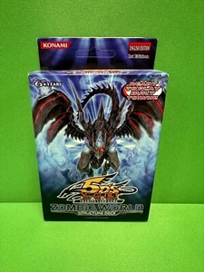 2008 Yugioh 5Ds Zombie World 1st Edition Structure Deck - New / Sealed - Picture 1 of 2