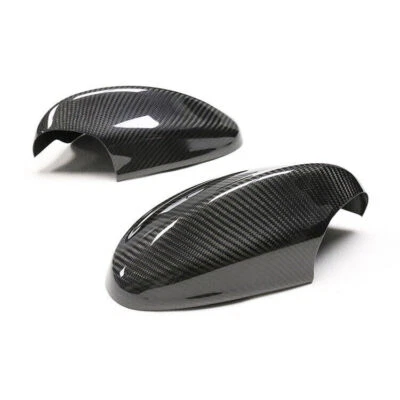 Tapas de cubierta de espejo retrovisor de fibra de carbono seco para BMW Serie 3 E90 320i 325i 330i 2004-2012 Foto 1 de 4