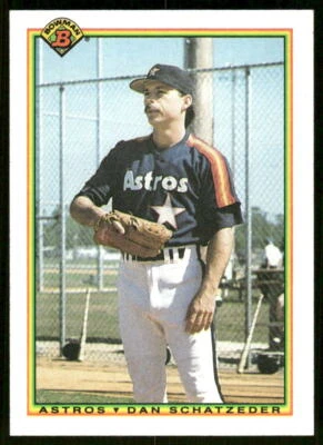 1990 Bowman #69 Dan Schatzeder - Image 1 of 2