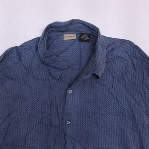 Axist Casual Long Sleeve Button Up Shirt Mens Size Extra Large XL Blue - Picture 1 of 11