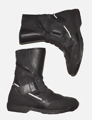 BOTAS DE MOTO JOE ROCKET PARA HOMBRE TALLA 9 43 EU NEGRAS IMITACIÓN CUERO RESISTENTES AL AGUA Foto 1 de 4