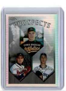 1999 Topps Chrome Refractor Enochs/Bruce Chen/Anderson RC Seattle