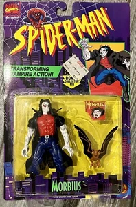 Toybiz MORBIUS 1994 Spiderman Animated Series Action Figure Mint New - Picture 1 of 3