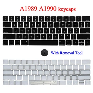 Replacement Keyboard Keycaps Keys for MacBook Pro 13" 15" A1989 A1990 2018 2019 - Picture 1 of 7