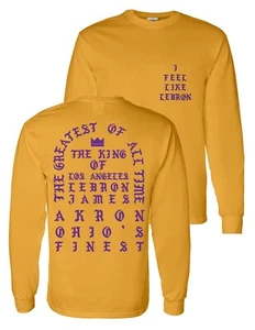 I Feel Like Lebron Tee - Los Angeles Lakers - Lebron James - Kanye West - Bild 1 von 4