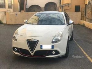 ALFA ROMEO GIULIETTA LAMA SOTTOPARAURTI ORIGINALE SAMURAI CARBON LOOK in gomma - Imagen 1 de 1