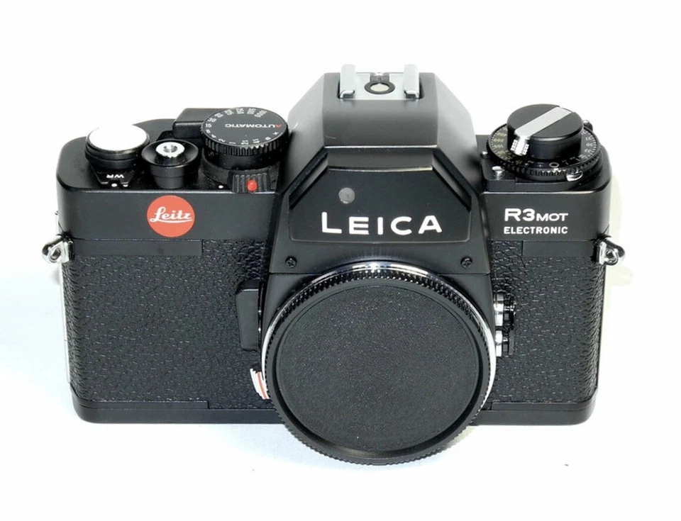 Brand New Unused Leica Leitz R3 MOT Black Chrome SLR Film Camera 10033 - Image 1 of 1