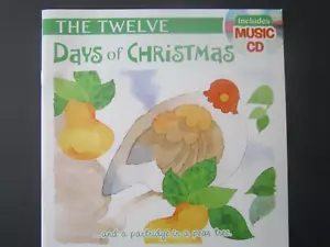 The Twelve Days of Christmas Paperback Book Includes Music CD Brand NEW! - Imagen 1 de 12
