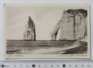 I122308 Cartolina Francia - Etretat - La Grande Aiguille et Porte d'Aval - Imagen 1 de 2