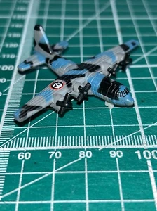 Micro Machines, Galoob, Militär Propeller Flugzeug, H83 - Bild 1 von 7