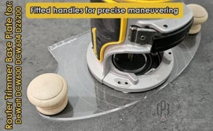 Griff DeWalt Vierkant Trimmer Router Grundplatte für DCW600 DCW604 D26200 Führung - Bild 1 von 7
