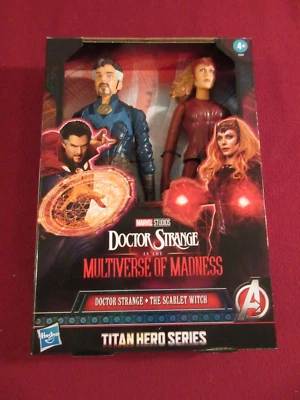 HASBRO MARVEL TITAN HERO SERIES DOCTOR STRANGE & THE SCARLET WITCH 12” FIGURE - Image 1 of 4