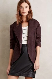 Anthropologie Fleeced Cocoon Jacket by Lilka size Small NEW MSRP: $128 - Picture 1 of 4