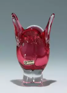 Bleikristallvase Chribská, Tschechoslowakei circa 1970 - Bild 1 von 2