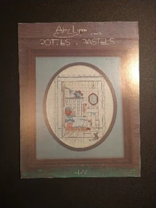 POTTIES IN PASTELS By Alma Lynne Counted Cross Stitch Leaflet V - Picture 1 of 2