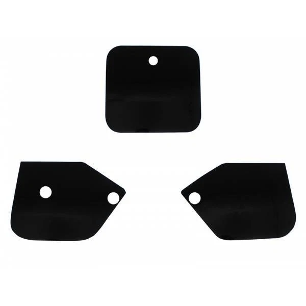 adesivi portanumero Blackbird Honda Cr 125 1989 - 1990 Cr 250 1988 - 1989 nero