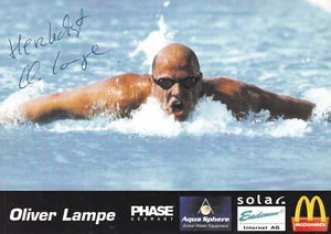 Oliver LAMPE - Deutschland, Bronze Olympia 1996 Schwimmen, Original-Autogramm! - Bild 1 von 1