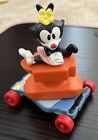 1994 Vintage Animaniacs Rolling Car Toy Dot Squishes Ralph T Guard With Anvil