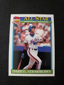 1991 40 YEARS OF BASEBALL ALL-STAR Darryl Strawberry #402