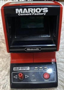 VINTAGE Nintendo Game and & Watch Mario's Cement factory TableTop 1983 Working - Picture 1 of 3