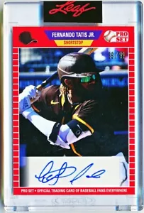 2021 Leaf Pro Set Fernando Tatis Jr. Autograph Auto #PSA13 (xx/99) - QTY AVAIL - Picture 1 of 2