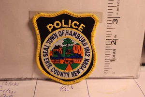 police patch  HAMBURG POLICE NEW YORK - Picture 1 of 1