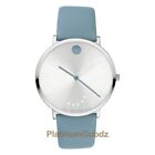 Movado Alexi X  Silver Dial & Sky Blue Strap Swiss Limited Watch