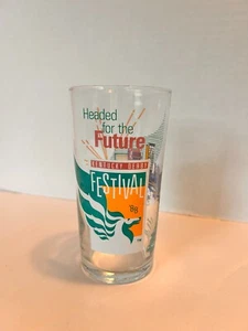 Kentucky Derby Festival 1988 Pegasus Mint Julep Beverage Drinking Glass 12 oz - Picture 1 of 5