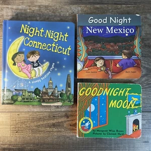 Children’s Bed Time Goodnight Books - Set Of 3, Hardcover, Pictures - Picture 1 of 7
