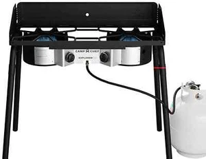 Camp Chef Explorer 14 Deluxe Face Plate 2 Burner Stove - Picture 1 of 9