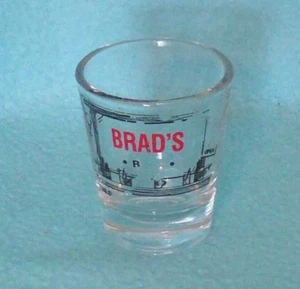 Vintage Brad's Shot Glass - Picture 1 of 1